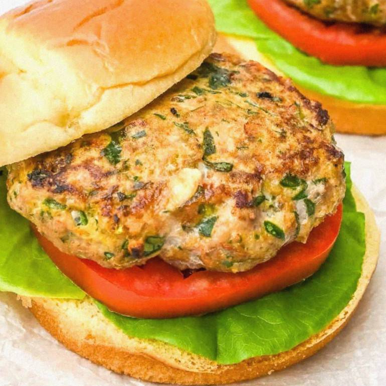 Juicy Zucchini Turkey Burgers - Your Healthier Burger Choice!