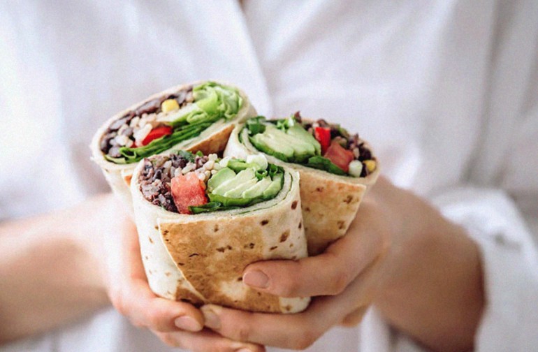 Mouthwatering Vegan Bean Burrito Delight: Quick, Nutritious, and Bursting with Flavor!