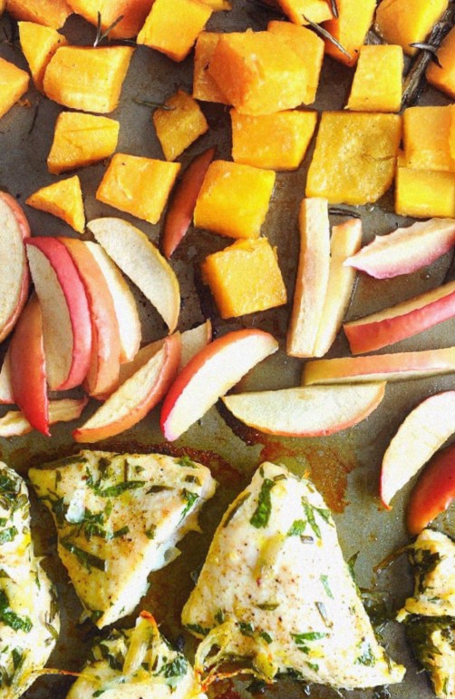 Unveiling Delectable Fall Flavors: Wholesome Sheet Pan Chicken Delights