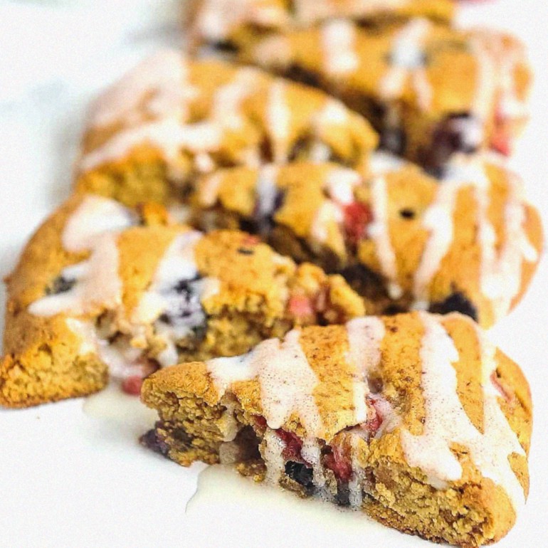 Irresistible Almond Flour Berry Scones: A Sweet Delight for Your Day