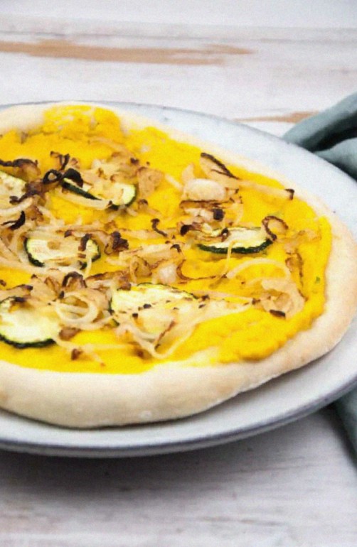 Vegan Pumpkin Pizza