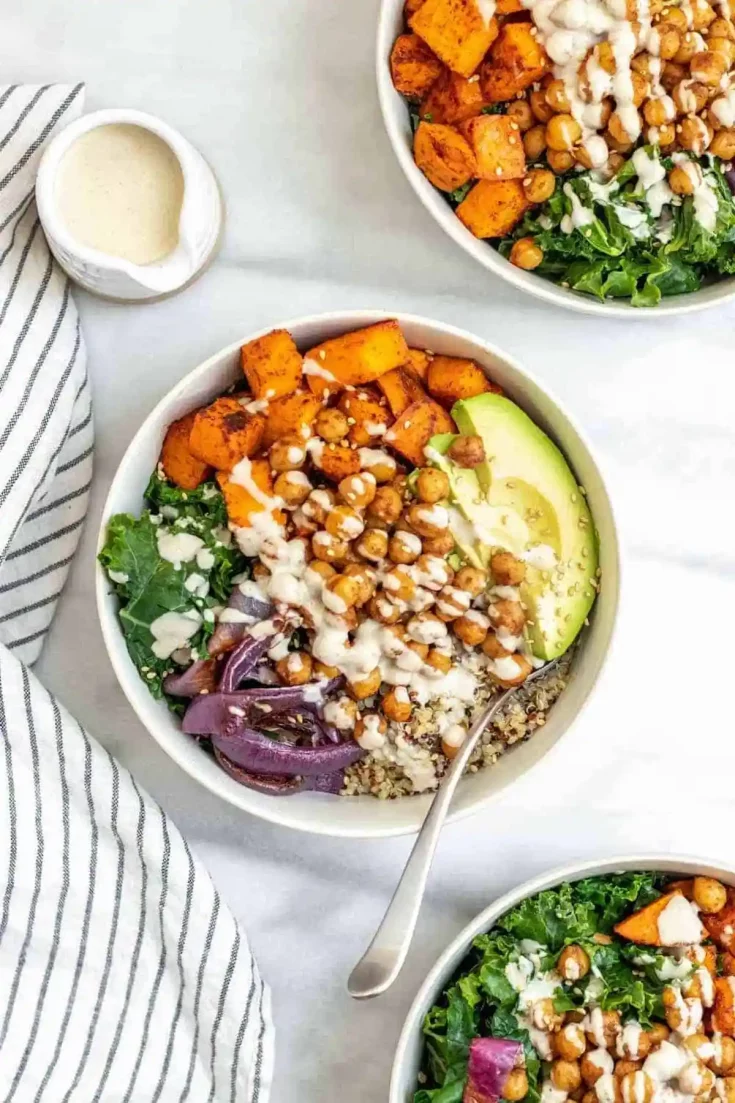 Sweet Potato Winter Buddha Bowl