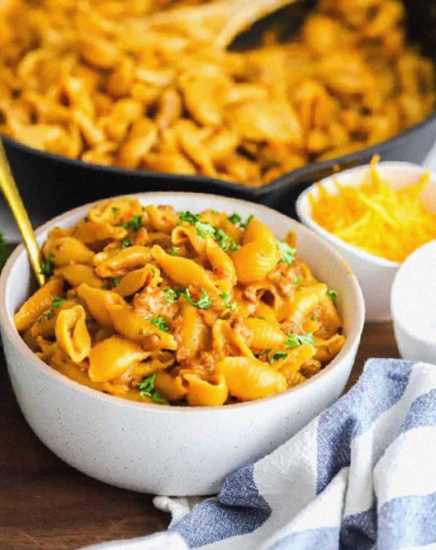 Vegan Hamburger Helper