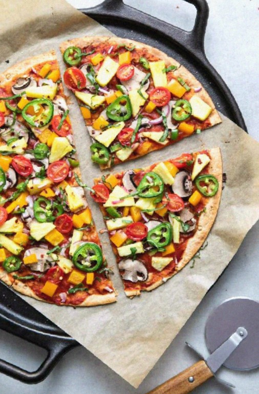 Pineapple Veggie Lovers Pizza