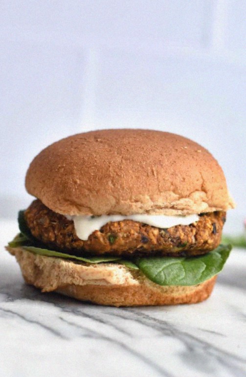 Black Bean Pumpkin Burgers