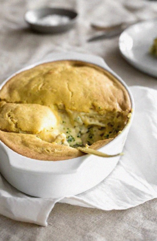 Creamy Potato Broccoli Casserole