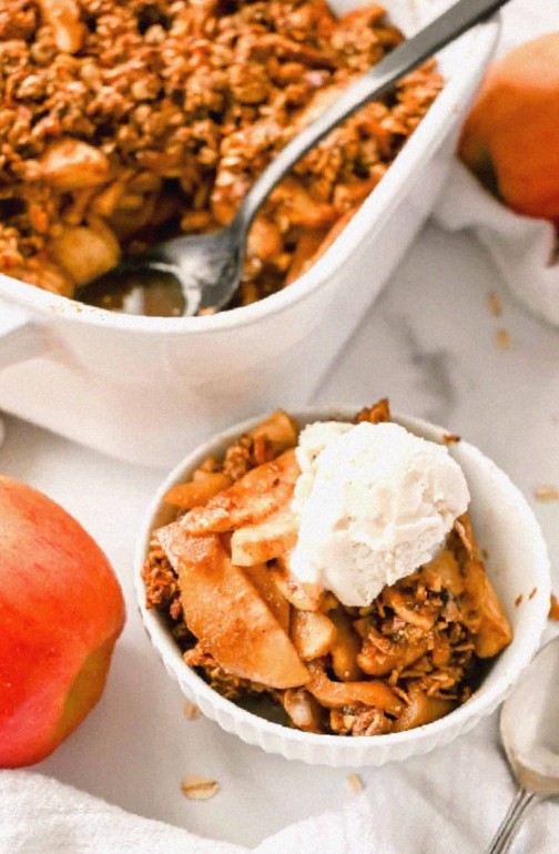 Delicious Nutrient-Packed Apple Crisp