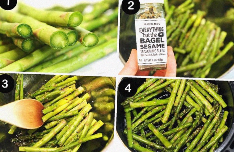 Steps to Prepare Asparagus