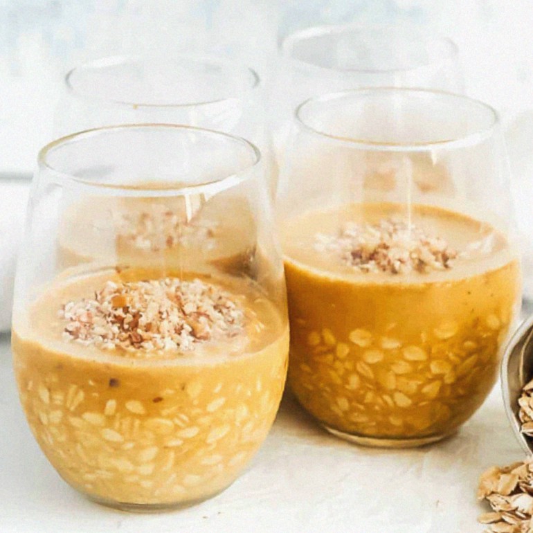 Pumpkin Spice Overnight Oats