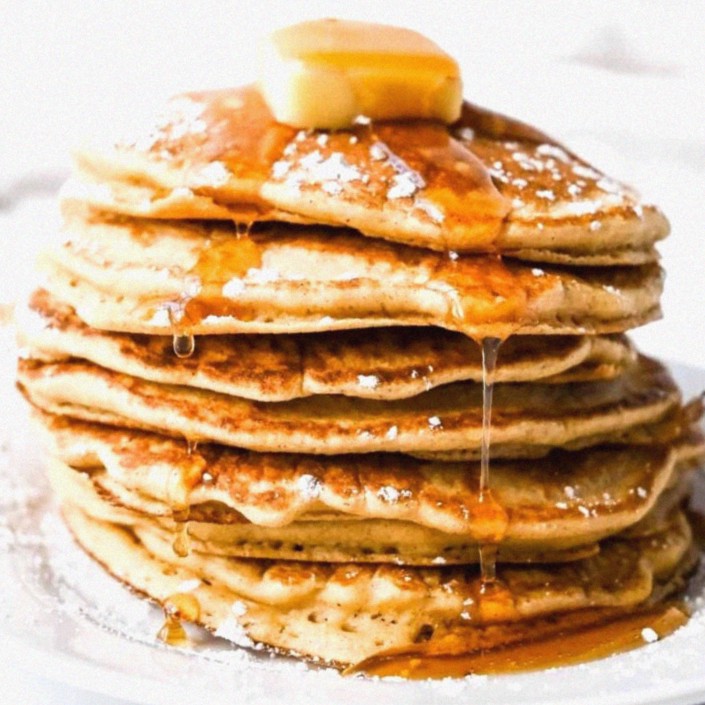 Oat Flour Pancakes