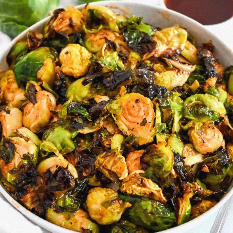 Honey Sriracha Brussels Sprouts