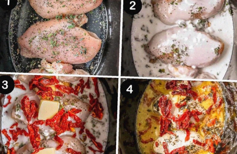 Steps to Prepare Crock Pot Tuscan Chicken