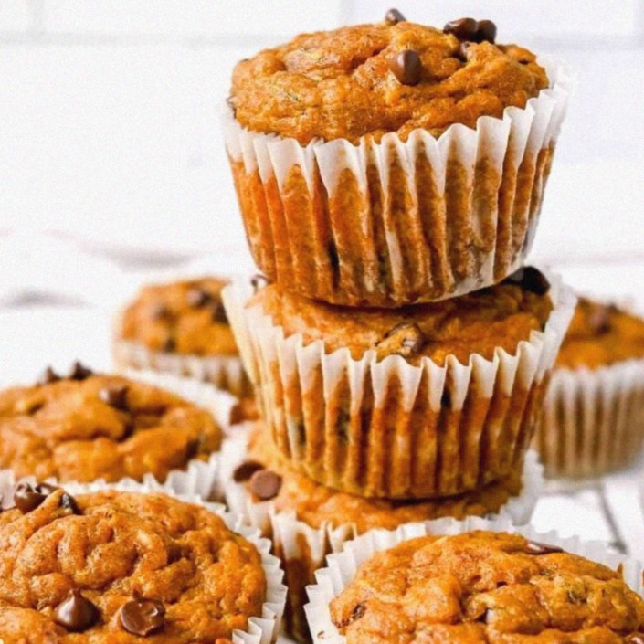 Pumpkin Zucchini Muffins