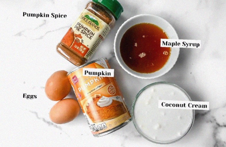 Pumpkin Pie Filling Ingredients