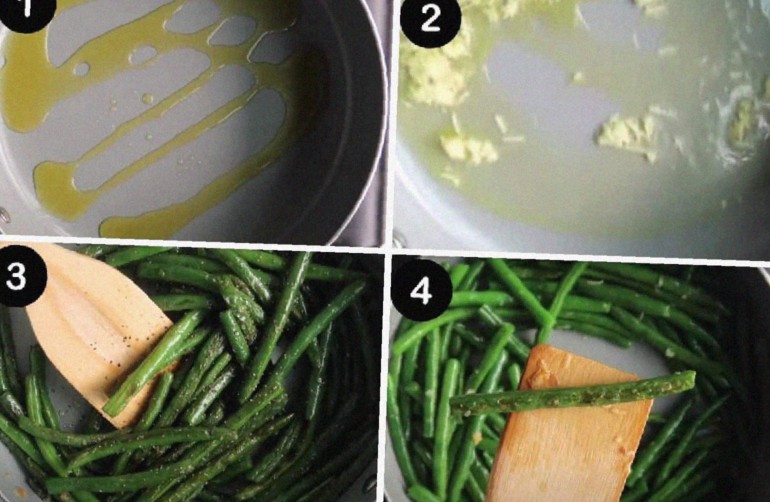 Steps to Prepare Crispy Garlic Green Beans