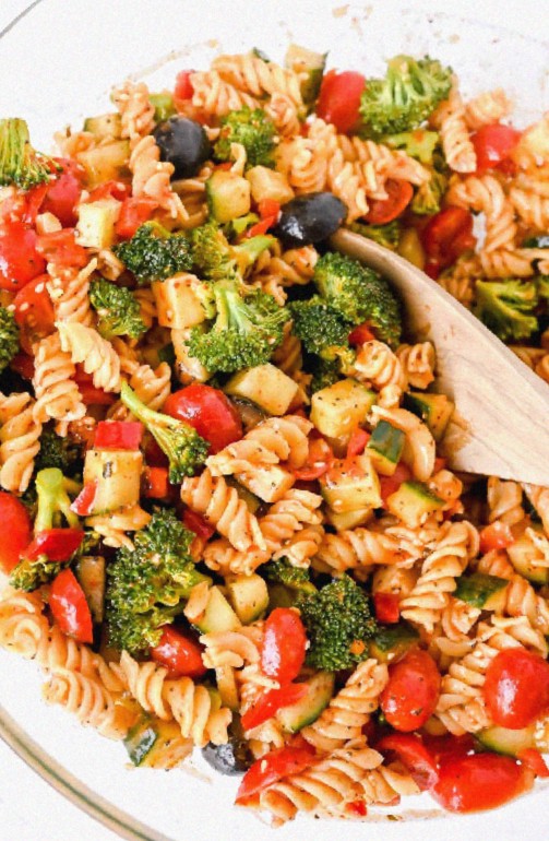 Gluten-Free Pasta Salad Full