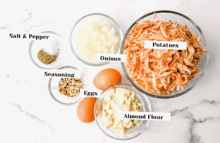 Hash Brown Ingredients