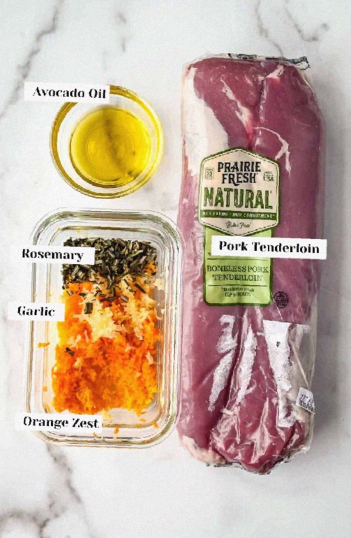 Pork Tenderloin Ingredients