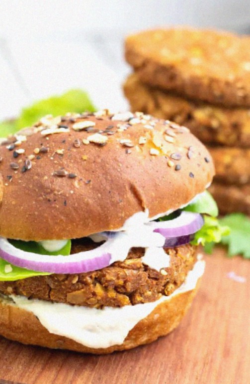 Bulgur Chickpea Burger