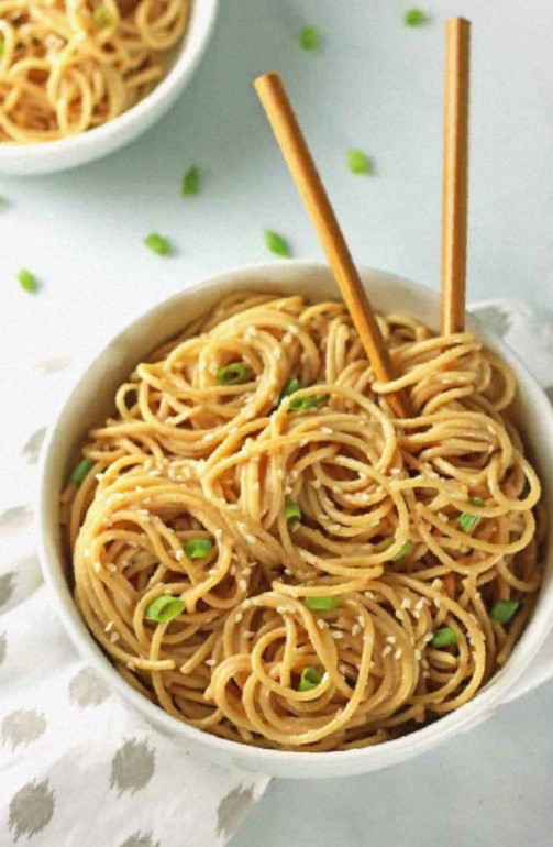 Garlic Sesame Noodles