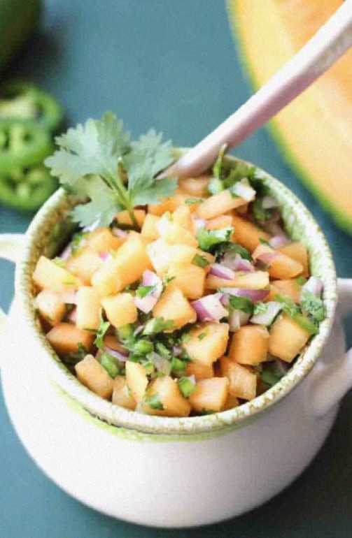 Cantaloupe Salsa