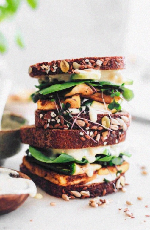 Avocado Grilled Cheese Sandwich