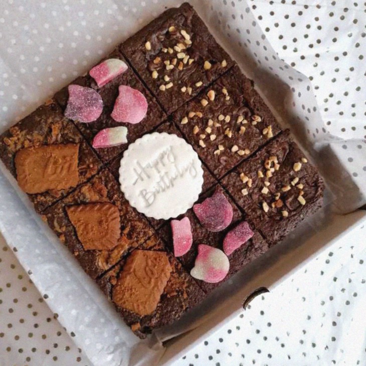 Handmade Vegan Brownie Box