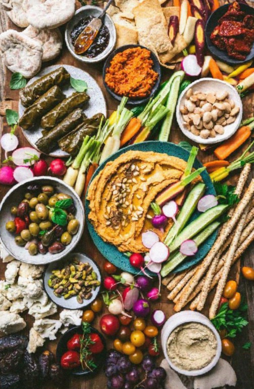 Vegan Mezze Platter