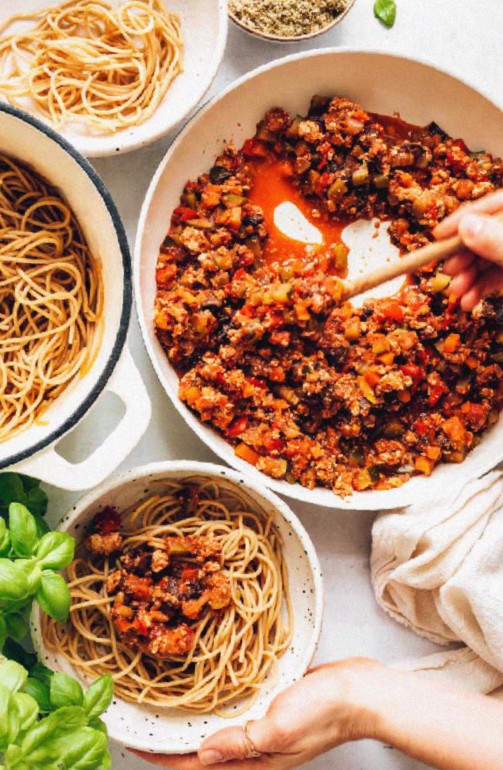 Pasta with Onion and Garlic