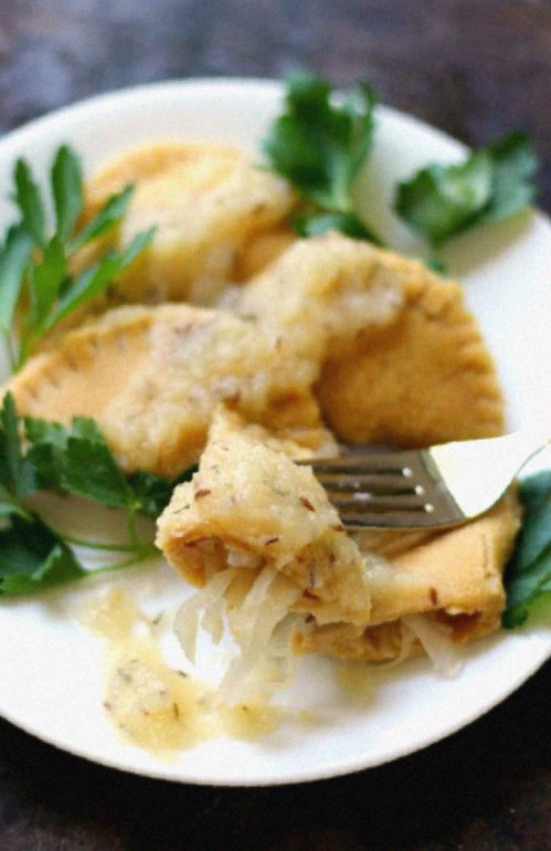 A Taste of Tradition: Chickpea Flour Pierogies