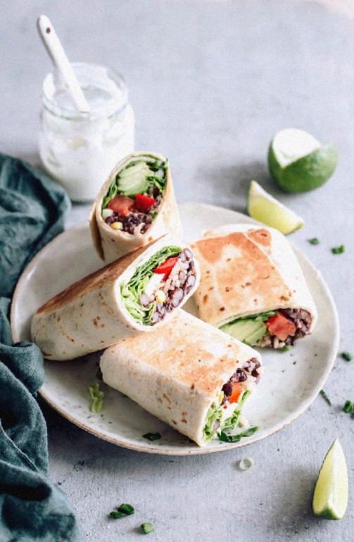 Vegan Bean Burrito Recipe