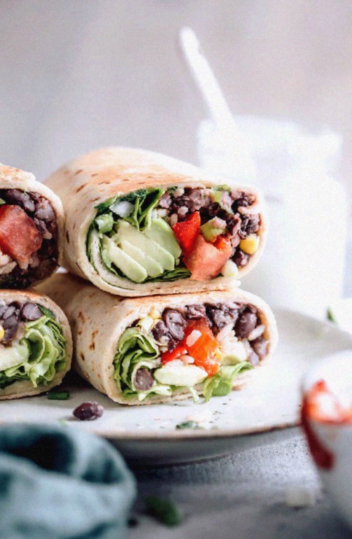 Dietary Options for Vegan Bean Burrito