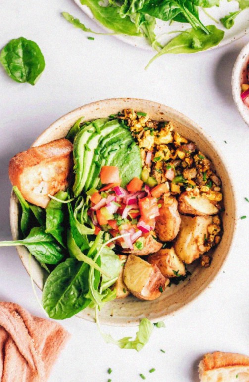 Savory Vegan Breakfast Bowls