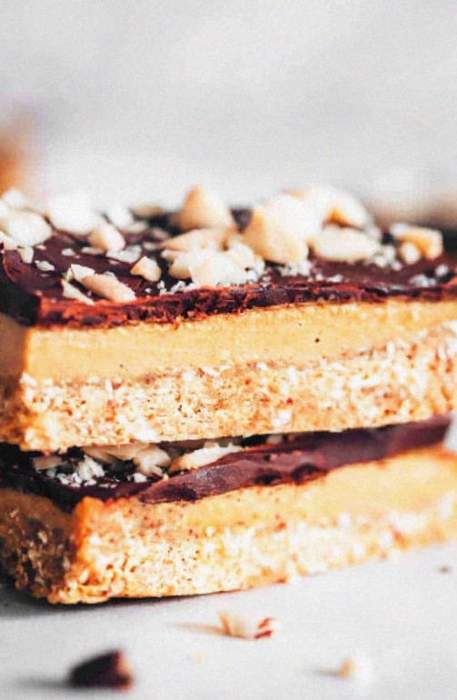 Vegan Caramel Slice