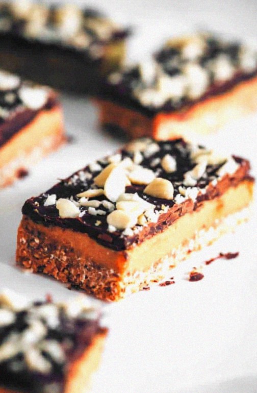 No-Bake Caramel Slice