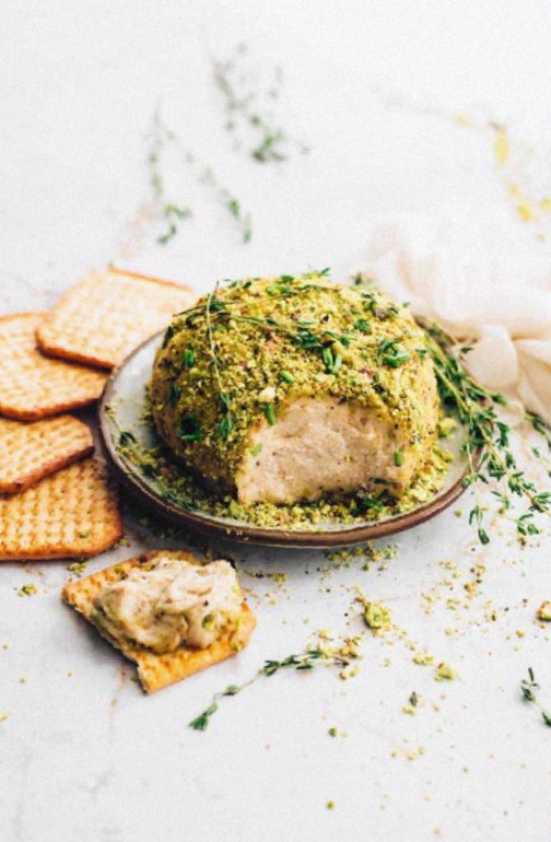 Pistachio Crusted Cheese Ball