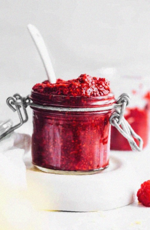 Homemade Vegan Chia Jam