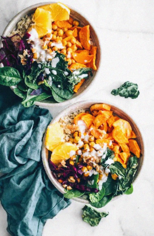 Vegan Rainbow Buddha Bowl