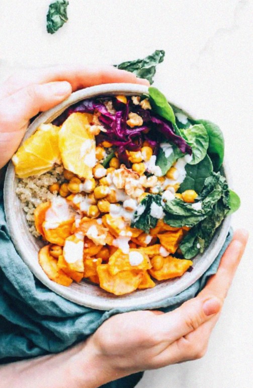 Winter Rainbow Buddha Bowl