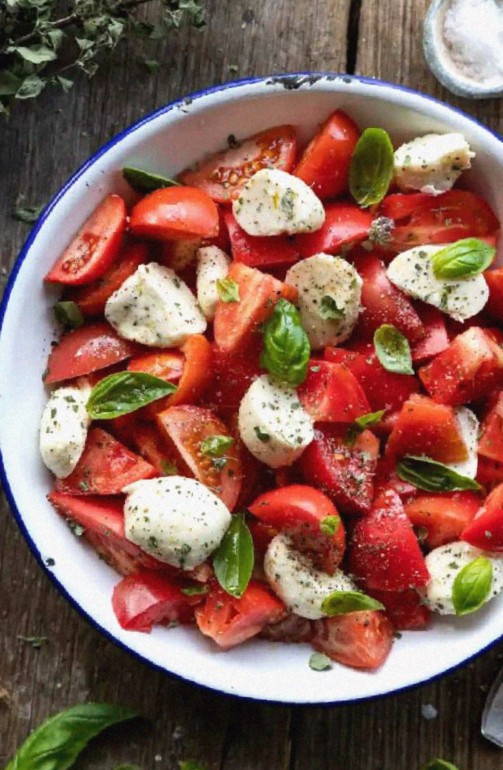 Vegan Caprese Salad