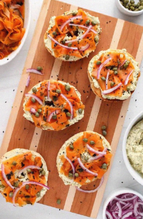 Vegan Carrot Lox