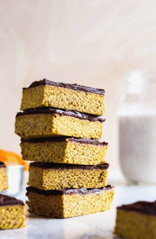 Chocolate Pumpkin Protein Bars