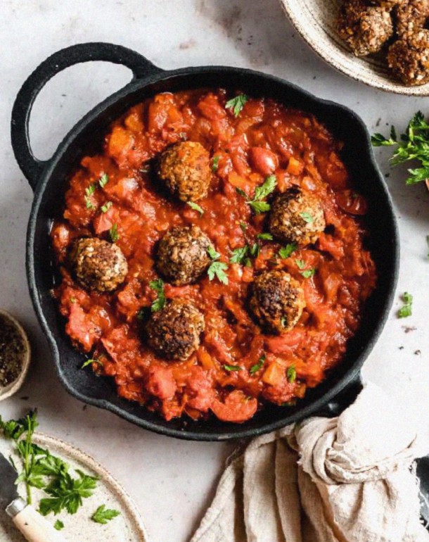 Easy TVP Meatballs