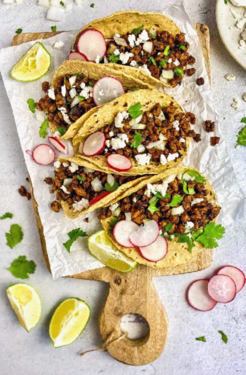 Vegan Carne Asada Tacos