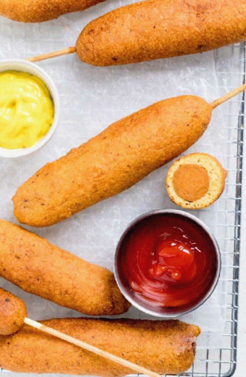 Vegan Corn Dogs