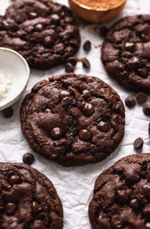 Double Chocolate Chip Cookies