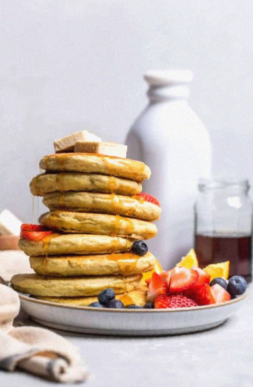 Fluffy Protein Pancakes