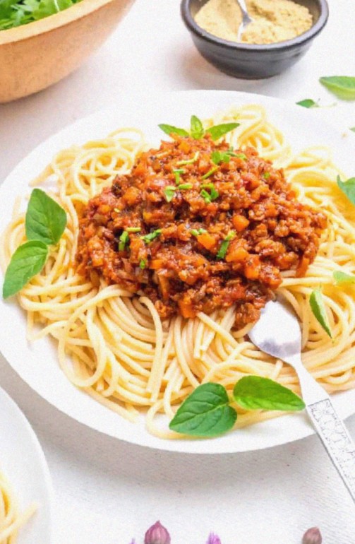 Vegan Spaghetti Bolognese