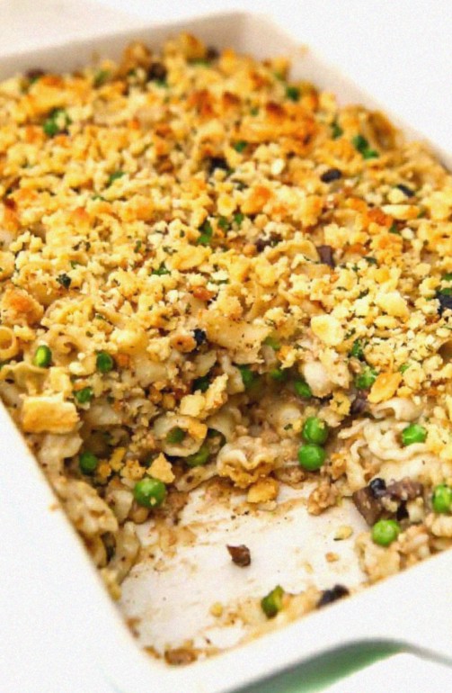 Vegan Tuna Noodle Casserole